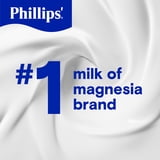 (2 pack) Phillips' Milk of Magnesia Liquid Laxative, Wild Cherry Flavor, Constipation Relief, 26 Fluid Ounces