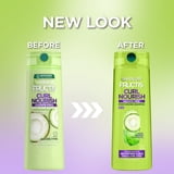 Garnier Fructis Curl Nourish Moisturizing Shampoo with Elasto Protein, 12.5 fl oz