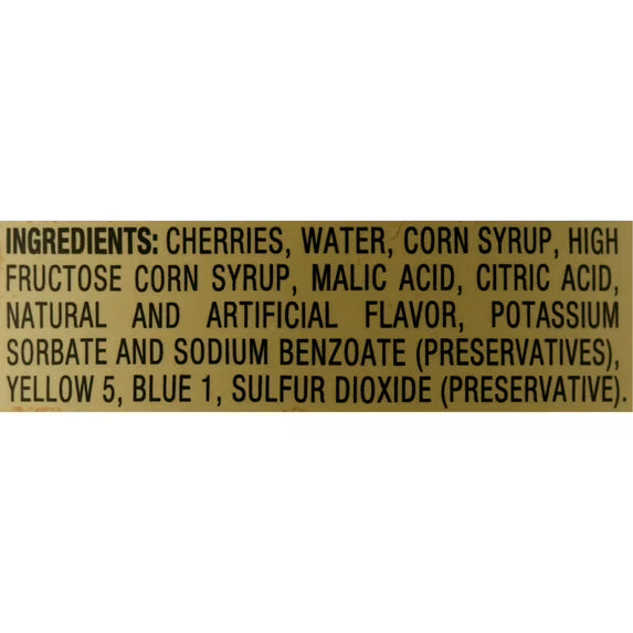 Reese Maraschino Cherries with Stems, 10 oz (Pack of 2)