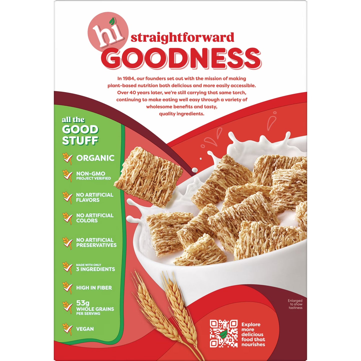 Kashi Autumn Wheat Breakfast Cereal Box, 18 oz
