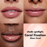 e.l.f. Glow Reviver Lip Oil, Coral Fixation, 0.25 fl. oz.