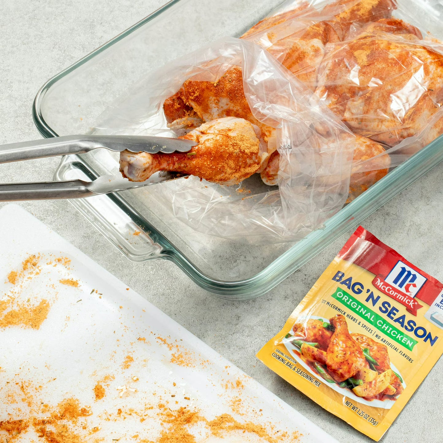 McCormick Bag 'n Season Original Chicken Cooking Bag & Seasoning Mix, 1.25 oz Packet