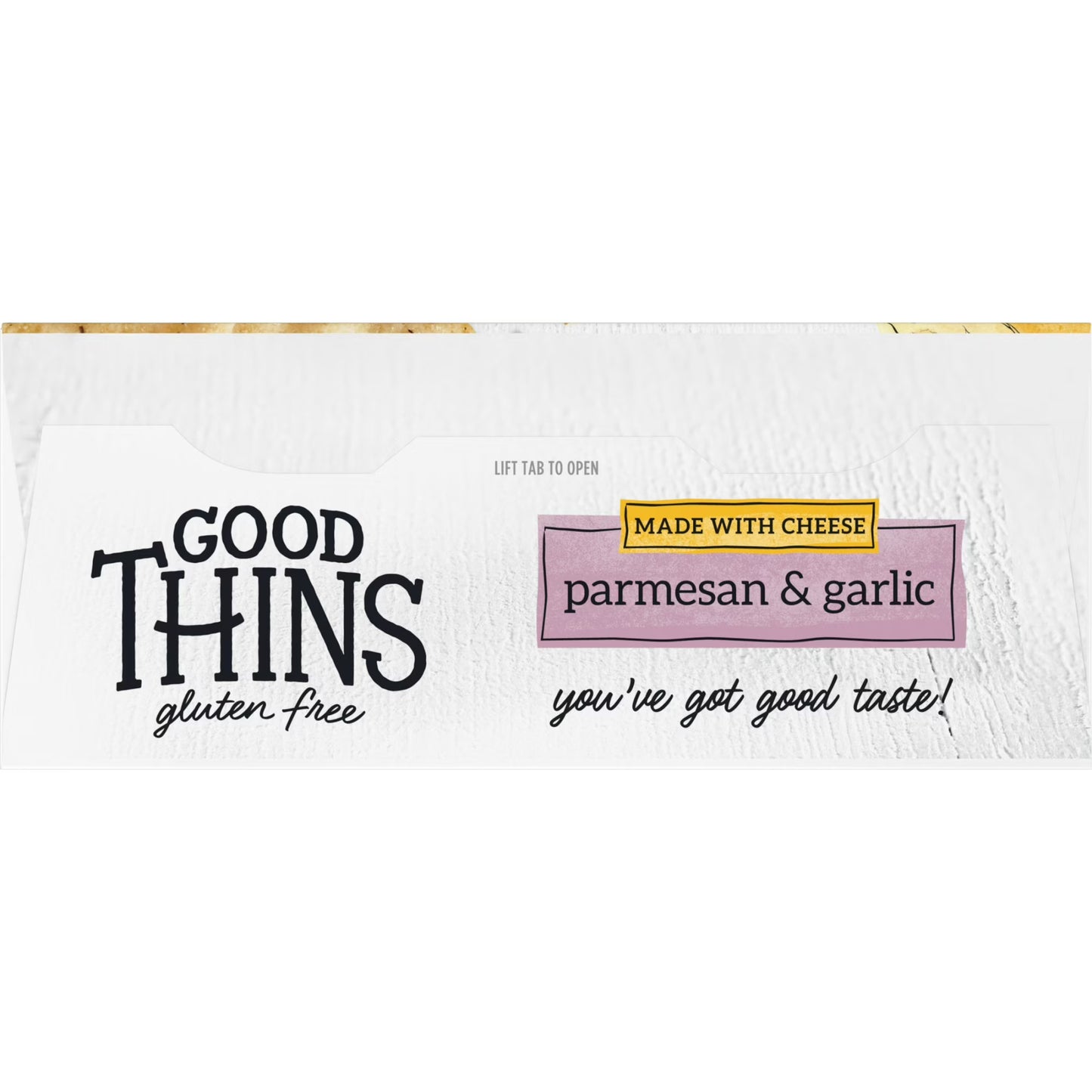 GOOD THINS Parmesan & Garlic Rice & Cheese Snacks Gluten Free Crackers, Snack Crackers, 3.5 oz