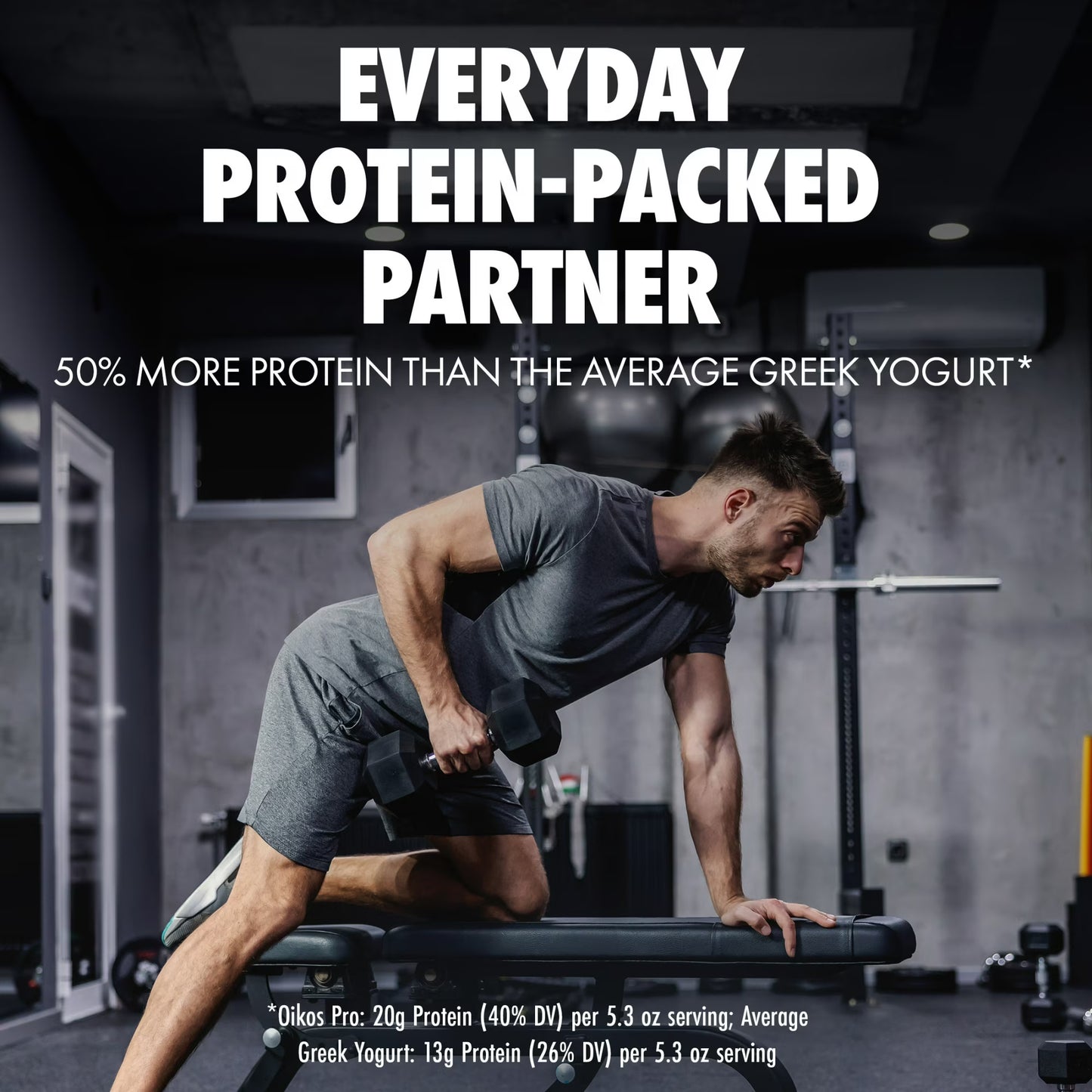 Oikos Pro 20g Protein, Strawberry Yogurt-Cultured Dairy Product, 5.3 oz