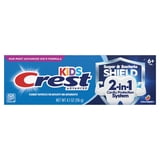 (3 pack) Crest Toothpaste, Kids Sugar Bacteria Shield Fluoride Toothpaste, Strawberry Flavor, 4.1 oz, Ages 6+