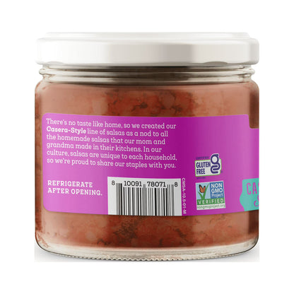 (3 pack) Siete Family Foods, Casera Salsa Roja, Mild, 10.5 oz.