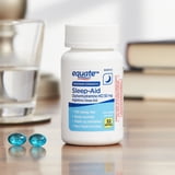 Equate Maximum Strength Nighttime Sleep-Aid Diphenhydramine HCl Sleep Support Softgels, 50 mg, 32 Count, Compare to Unisom SleepGels Active Ingredient