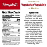 (4 pack) Campbell's Condensed Vegetarian Vegetable Soup, 10.5 oz Can