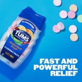 Tums Ultra Strength Heartburn Relief Chewable Antacid Tablets, Fruit, 72 Count