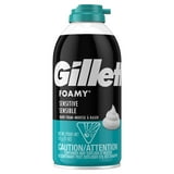 (3 pack) Gillette Foamy Sensitive Shave Foam For Men, Sensitive Skin, 11 oz