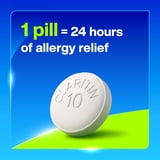 Claritin Allergy Relief 24 Hour Non-Drowsy Loratadine Antihistamine Allergy Medicine Tablets, 30 Count