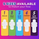 (3 pack) Always Radiant with FlexFoam Pads, Size 2, Heavy, with Wings, Scented, 26 Count