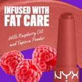NYX Professional Makeup Fat Matte Lipstick, Smooth Color Long Lasting Lipstick, Mauve Cloud, 0.07 oz