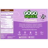 GoGo squeeZ Puddingz On-the-Go Chocolate Pudding Snack Pouches, 3 oz (10 Pack)