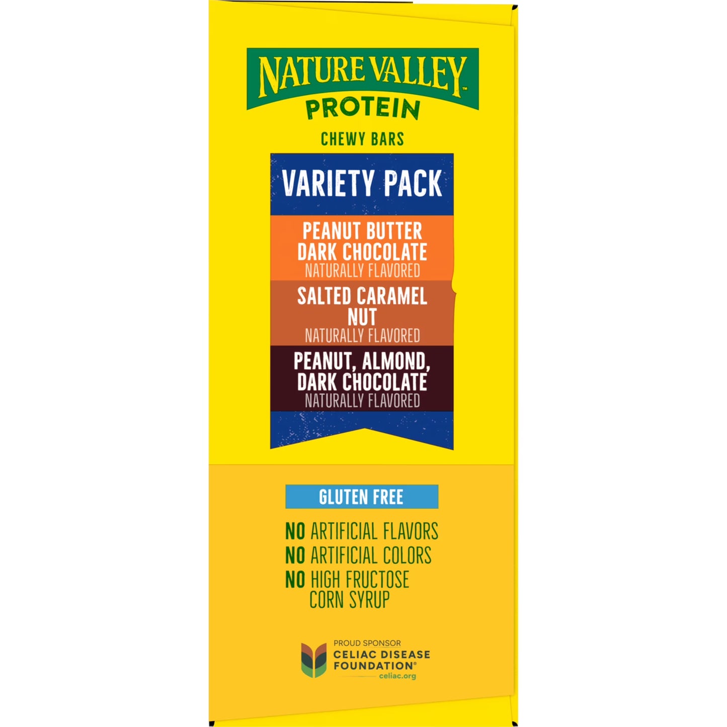 Nature Valley Protein Chewy Snack Bars, Variety Pack, 15 Bars, 21.3 oz