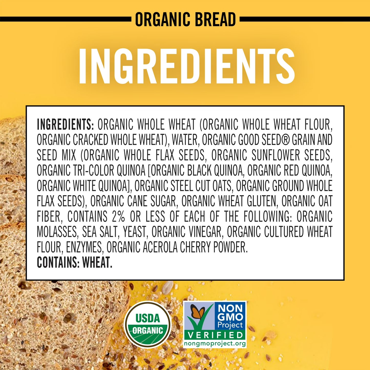 Dave's Killer Bread Thin-Sliced Good Seed Organic Bread 20.5 oz, Shelf-Stable