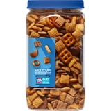 Chex Mix Traditional Original Recipe Snack Mix, Salty Snacks Tub, 20 oz