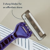 Harry's Men's 3-Blade Disposable Razors, Multi-Color Variety Pack, 4 Count