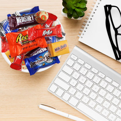 Hershey Bulk Chocolate Candy, 5 lb, Individually Wrapped Assorted Chocolates and Candies with Milk and Nuts