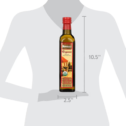 (2 pack) Novelli 100% Italian Organic Extra Virgin Olive Oil 16.9floz