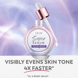 Olay Face Serum, Super Night Serum 5-in-1, Wrinkle Correcting, Fragrance-Free, 1.0fl oz