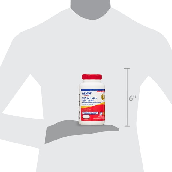 Equate Acetaminophen Extended Release Tablets, 650 mg, Arthritis Pain Relief, Easy-Open Cap, 225 Count