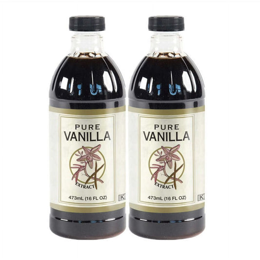 2 Pack | Pure Vanilla Extract (16 oz each)