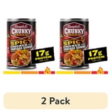 (2 pack) Campbell's Chunky Soup, Spicy Chicken and Sausage Gumbo, 18.8 oz Can