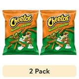 (2 pack) Cheetos Crunchy Cheddar Jalapeno Cheese Puff Chips, 8.5 oz Bag