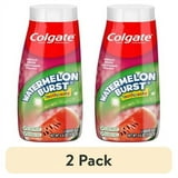 (2 pack) Colgate Kids Fluoride Toothpaste Gel, Watermelon Burst, 4.6 oz Tube