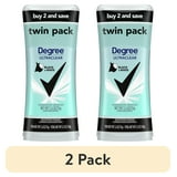 (2 pack) Degree Ultra Clear Long Lasting Women's Antiperspirant Deodorant Stick Twin Pack, Fresh, 2.6 oz
