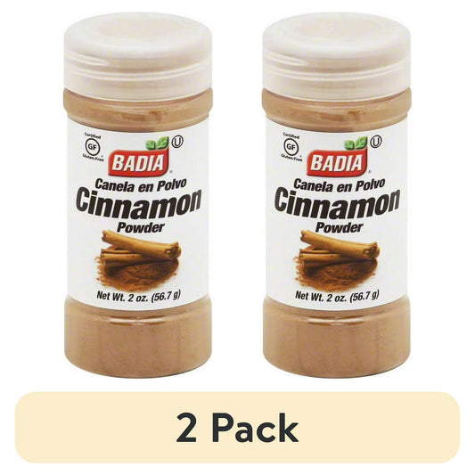 (2 pack) Badia Cinnamon Powder, 2 oz