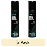 (2 pack) L'Oreal Paris LOCK IT Weather Frizz Control Hairspray, for Normal Hair, 8.25 oz