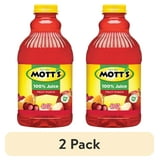 (2 pack) Mott's 100% Juice Fruit Punch Juice, 48 fl oz Bottle