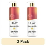 (2 pack) Olay Age Defying Body Lotion for Women, Niacinamide, 17 fl Oz.