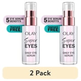 (2 pack) Olay Eye Cream, Super Eye Serum, Vitamin C, Caffeine, Niacinamide, Brightening, 0.45fl oz