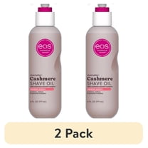 (2 pack) eos Cashmere Shave Oil for Smooth Skin - Coconut Waters - 6 fl oz