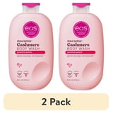 (2 pack) eos Shea Better Cashmere Body Wash, Jasmine Peach, Creamy Gel Formula, 16 fl oz.