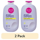(2 pack) eos Shea Better Vanilla Cashmere Body Wash - Vanilla Cashmere, Creamy Gel Formula, Hyrdration for Dry Skin, 16 fl oz