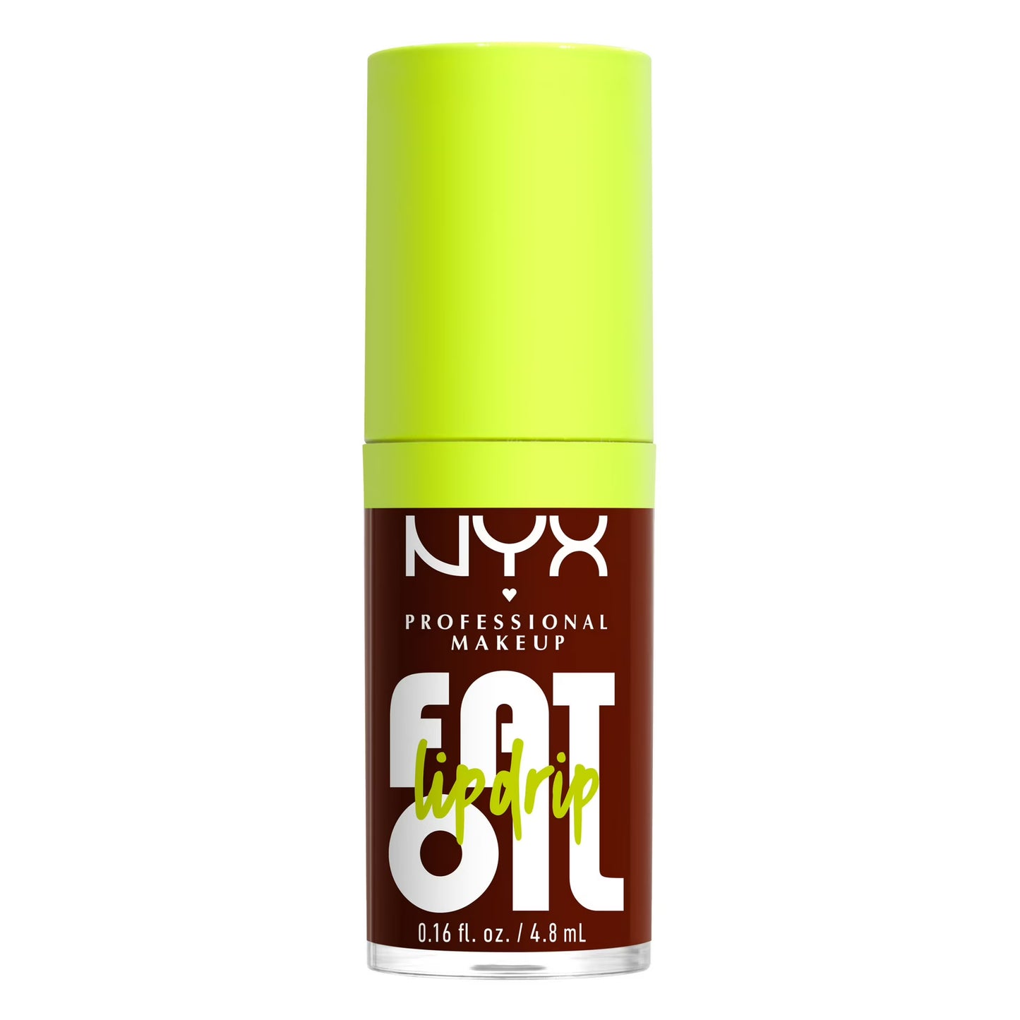 NYX Professional Makeup Fat Oil Lip Drip Hydrating Lip Gloss with Oil Blend, Status Update, 0.16 fl oz