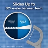 Oral-B Floss, Glide Ultra Deep Clean Floss Picks, Removes Food and Plaque, Cool Mint Flavor, 150 Floss Picks