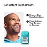 (3 pack) Listerine Cool Mint PocketPaks Fresh Breath Strips, 3 Pack of 24 Count