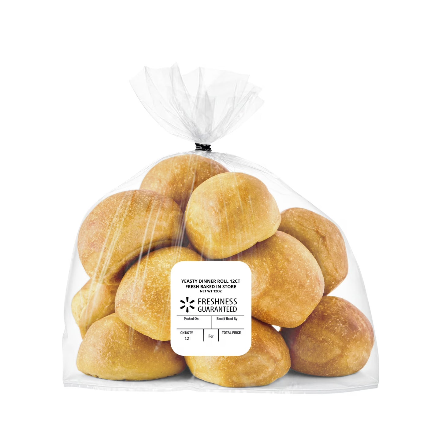 Freshness Guaranteed Yeasty Dinner Rolls, 12 oz, 12 Count
