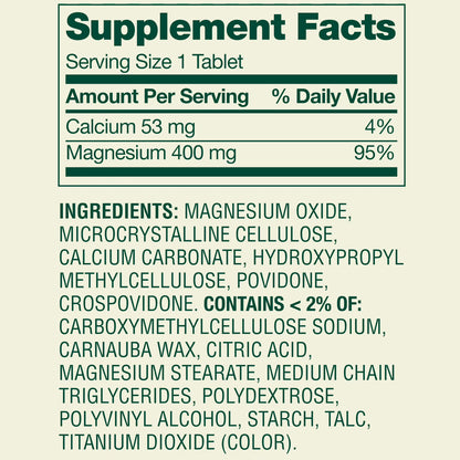 (2 pack) Spring Valley Magnesium Dietary Supplement Tablets for Bone and Muscle Health, 400 mg, 250 Count