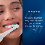 Oral-B Toothbrush Heads, FlossAction X-Filament Replacement Brush Heads, 2 Count