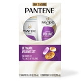 Pantene Pro-V Volume Shampoo and Conditioner Set 10.4 fl oz + 9.0 fl oz, All Hair Types