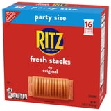 (3 pack) RITZ Fresh Stacks Original Crackers, Party Size, Travel Snacks, 23.7 oz (16 Multi Snack Packs)