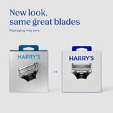Harry's Men's Razor Blade Refills, 5-Blade Razor Blade Cartridges, 8 Pk