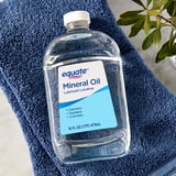 (4 pack) Equate Mineral Oil Lubricant Laxative Liquid for Constipation, 16 fl oz (474mL)
