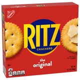 (30 pack) RITZ Original Crackers, Snacks for Kids and Adults, Lunch Snacks, 13.7 oz